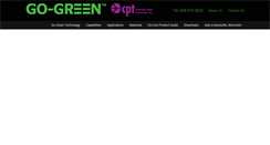 Desktop Screenshot of gogreenpackaging.com